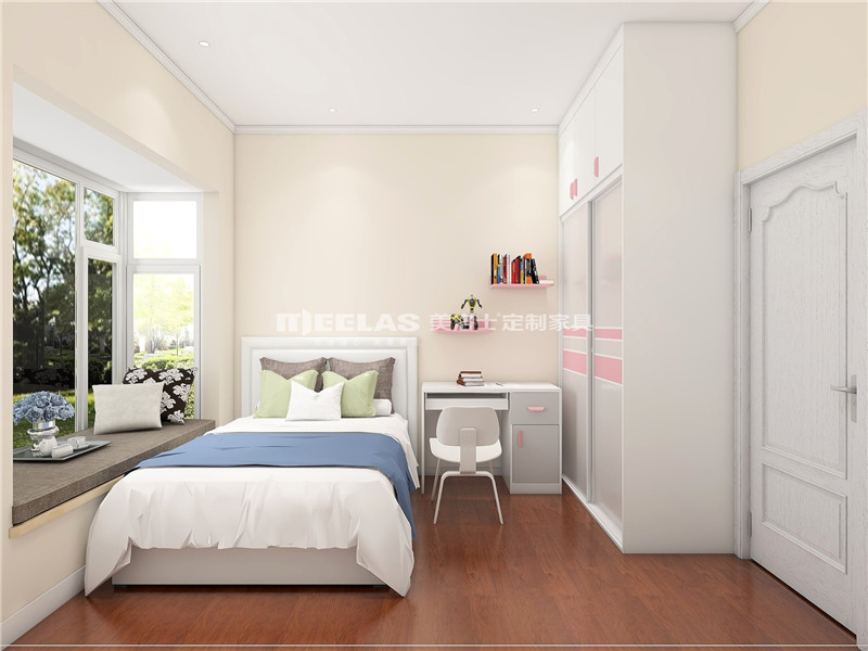 儿童房家具装修结果图