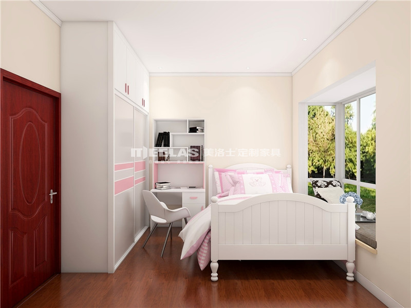 儿童房家具装修结果图