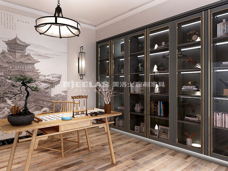 古代轻奢定制书厨