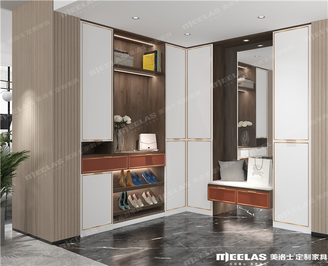 美洛士克里米亚系列全屋定制——玄关