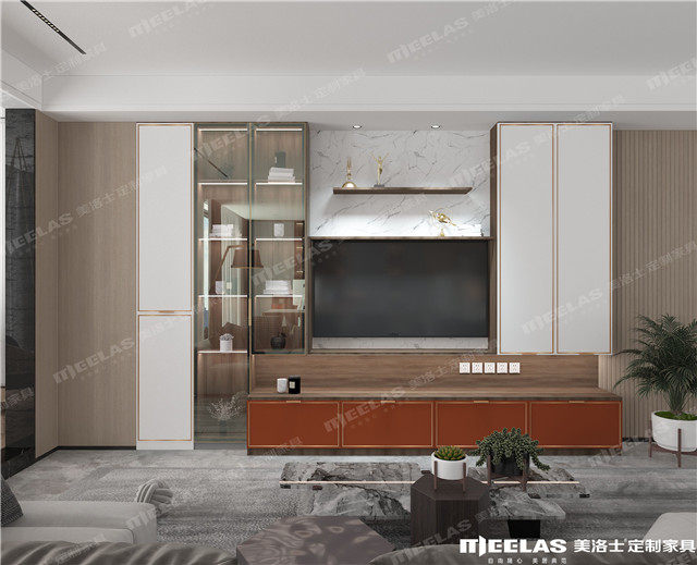 美洛士克里米亚系列全屋定制——客堂
