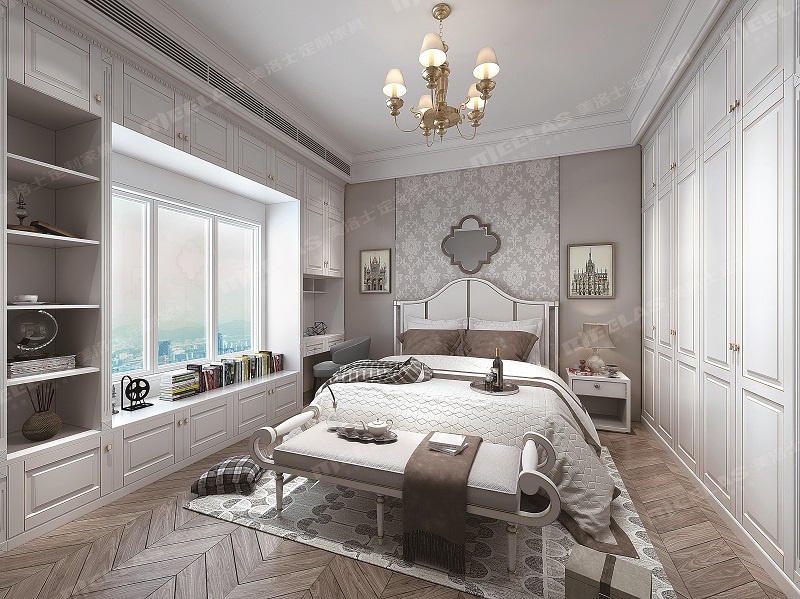 美洛士法度轻奢系列——寝室衣柜