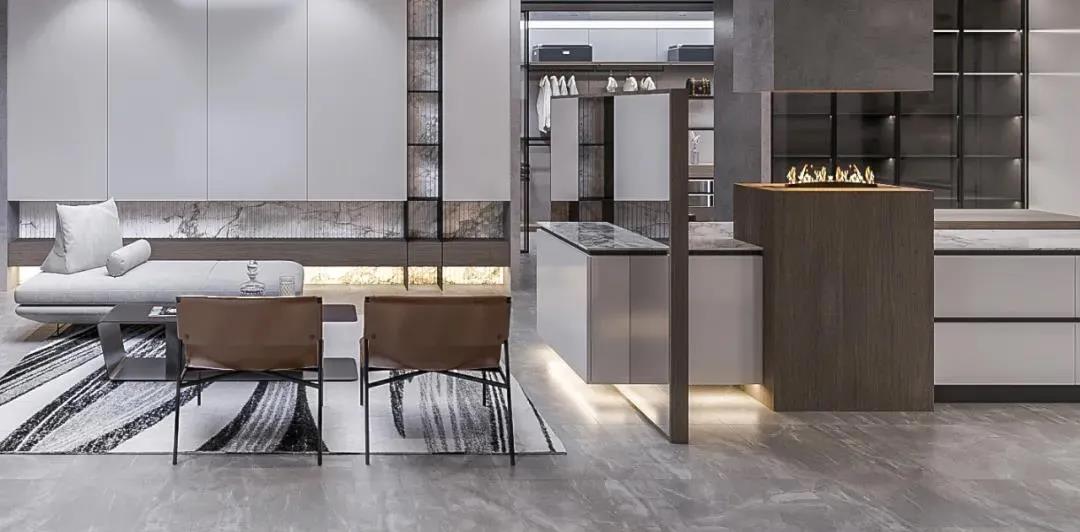 美洛士全屋定制洛阳展厅——餐厨空间2