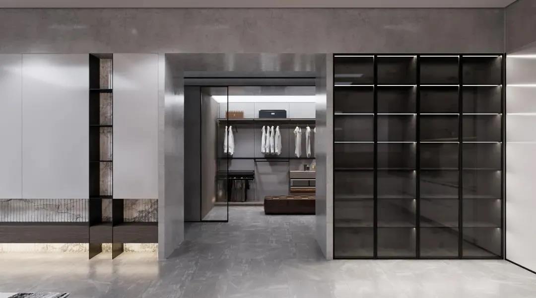 美洛士全屋定制洛阳展厅——衣帽间1