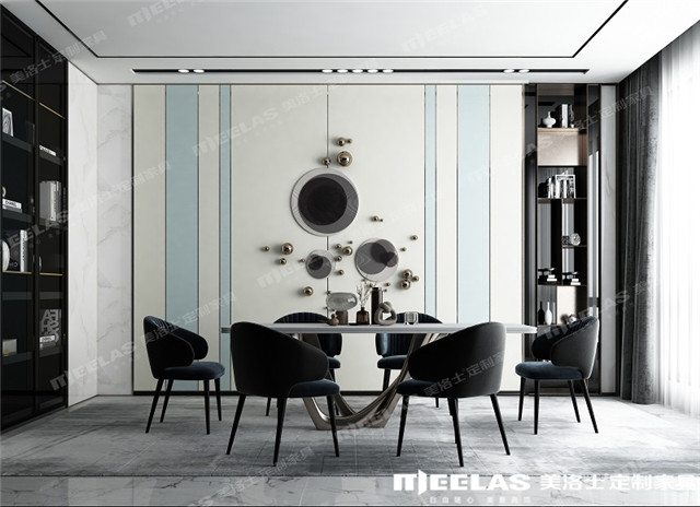 餐厅护墙板结果图