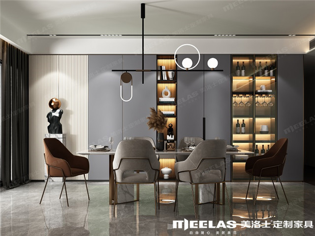 餐厅护墙板结果图二