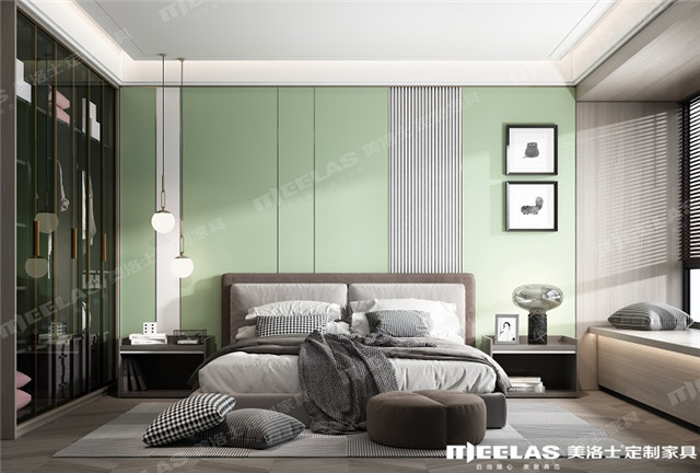 寝室护墙板结果图四